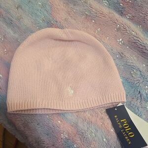 Polo by Ralph Lauren Pink Kids Beanie